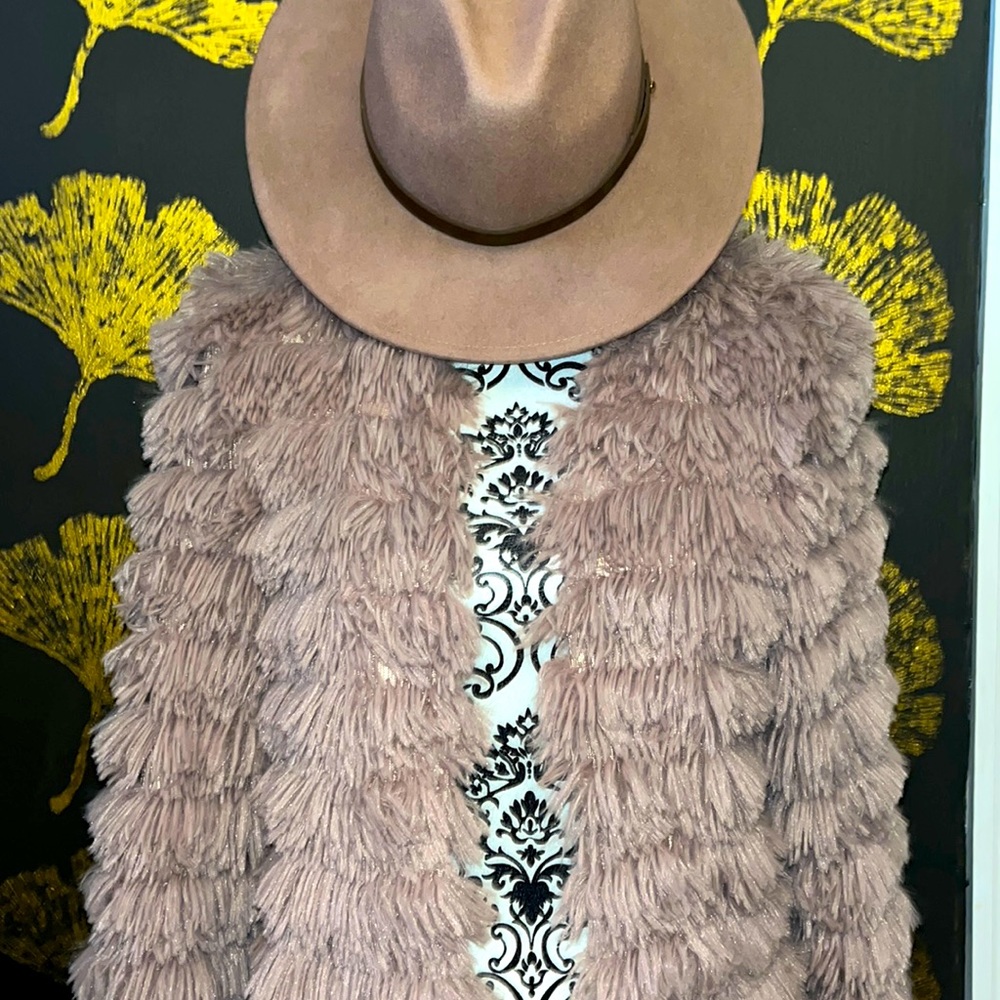 Sherpa Jacket Rose color